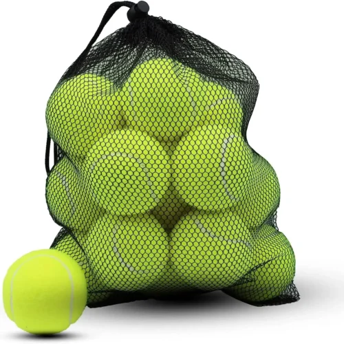 HappyFun Tennis Balls 10 Pack Training Tennis Balls Practice Balls  high elasticity Pet Dog Playing Balls fit