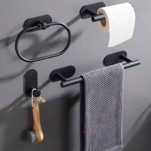 Wall Mounted Toilet Paper & Towel Holders