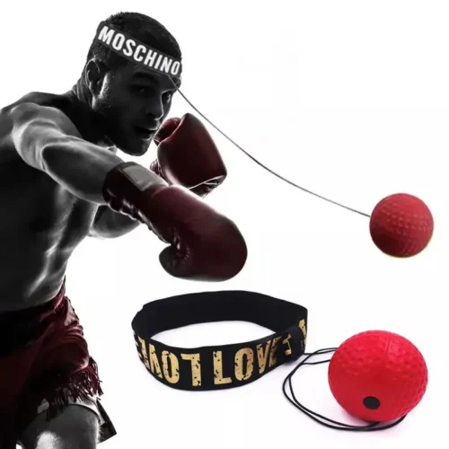 Boxing Speed Ball Head-mounted PU Punch Ball MMA Sanda Training Hand Eye Reaction Gym Sandbag Muay Thai Boxeo Fitness Equipment