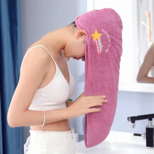 Microfiber Quick Drying Hair Towel