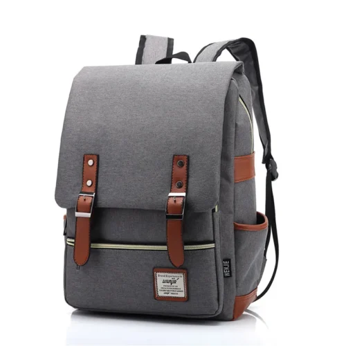 Vintage Unisex Oxford Waterproof Backpacks Large Capacity Men Travel Bag