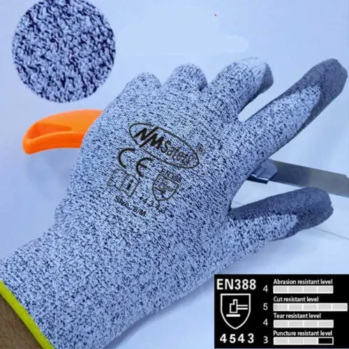 NMSafety Anti-Knife Security Protection Gloves