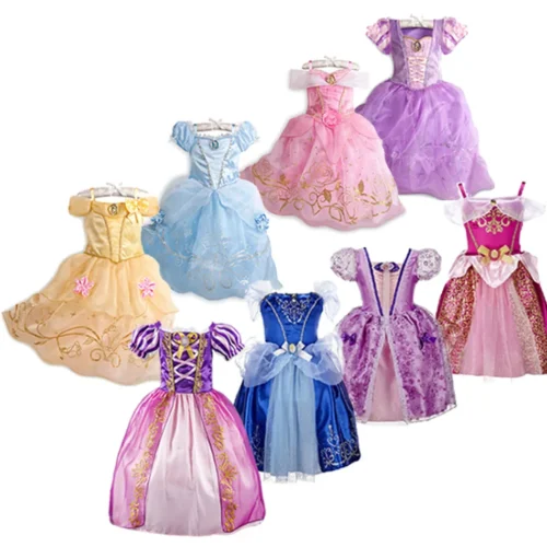 Little Girl Rapunzel Costume Fancy Dress
