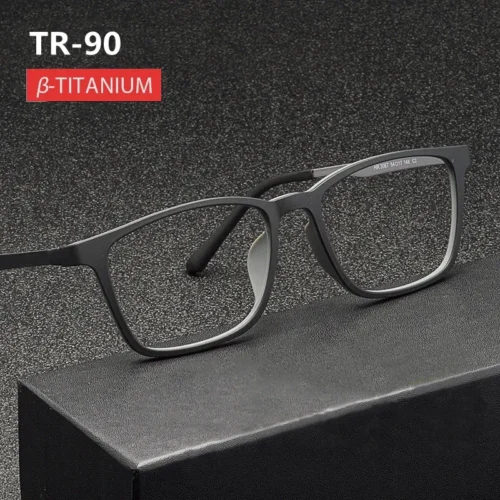 High-Quality Pure Titanium Men Anti Blue Light Presbyopia Eyewear Reading Glasses