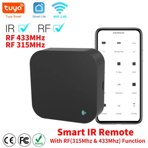 Tuya WiFi RF IR Remote Control 433MHz/315MHz For Smart Home