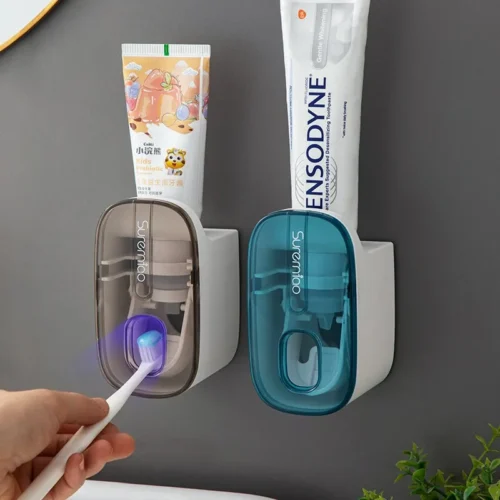 1Pcs Wall Mounted Automatic Toothpaste Dispenser