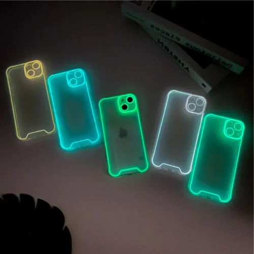 Night Light Luminous Silicone Soft Case for iPhone