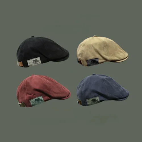 Cotton Peaky Blinders Caps For Men Hats Berets British Western Style Ivy Cap