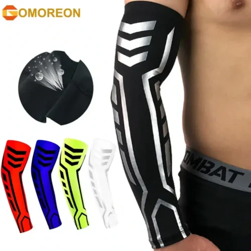 Sports Compression Arm Sleeves Moisture Wicking, Great Arm Warmers for Running, Cycling, Athletic or General for Women, Men