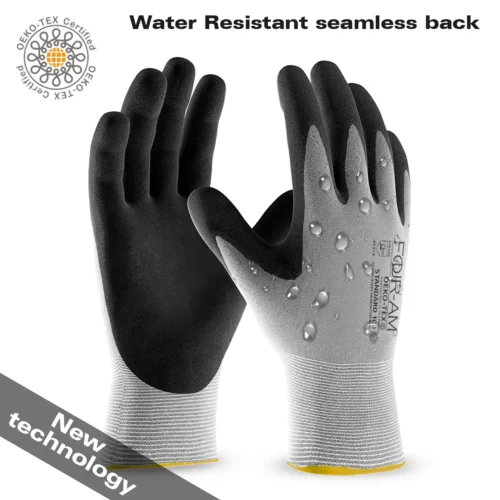 Work Glove Back Water Resistant
