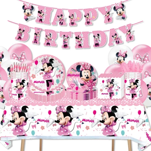 Minnie Mouse Birthday Party Set