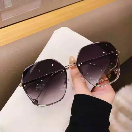 Round Sunglasses Women Brand Designer Gradient Fashion Sun Glasses