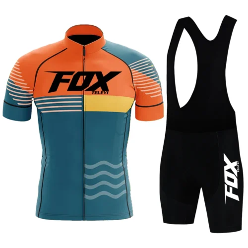 Cycling Bib Shorts Men’s MTB Bike Jersey Clothing Summer Complete Racing Bicycle Clothes Quick-Dry Sports Set