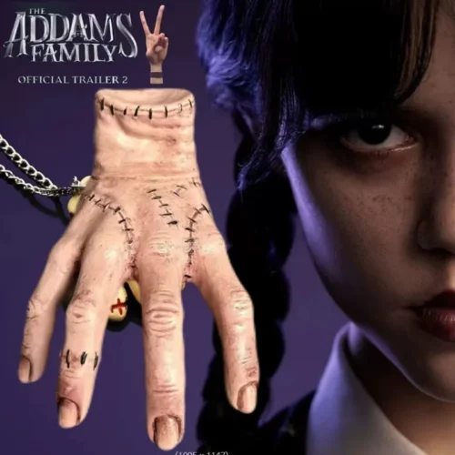 Wednesday Addams PVC Things Hand Cosplay Addams Family Figurine