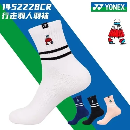 YONEX New High-quality YY Badminton Socks Are Durable and Beautiful 145222 Unisex Thickened Towel Bottom Non-slip And Breathable