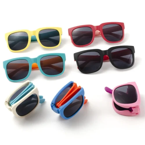 Children’s sunglasses, boys’ and girls’ sunshades, UV-resistant glasses, baby sunglasses