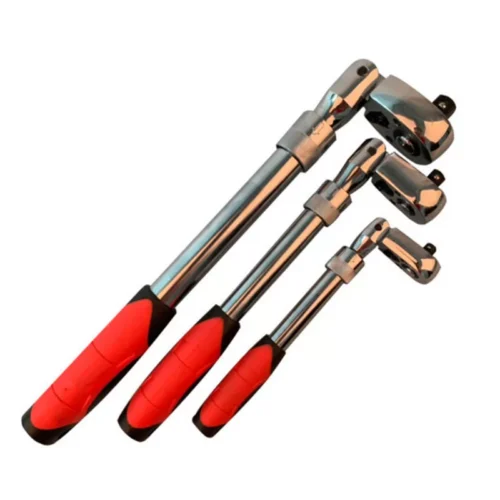 1/4  72-Tooth Carbon Steel Retractable Ratchet Wrench