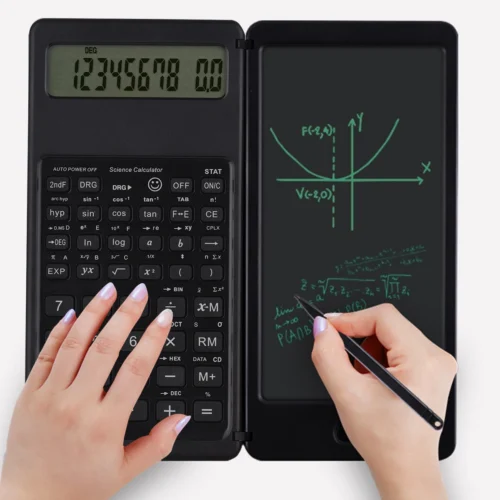 Foldable Scientific Calculator 10-Digit Digital Large Display