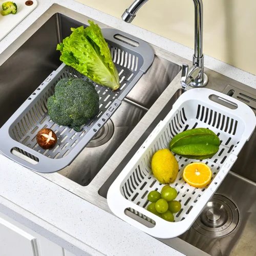Kitchen Organizer – Drain Basket Sink Rack