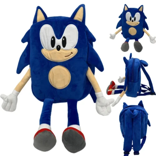 40Cm Hot Sale Super Sonic The Hedgehog Backpack