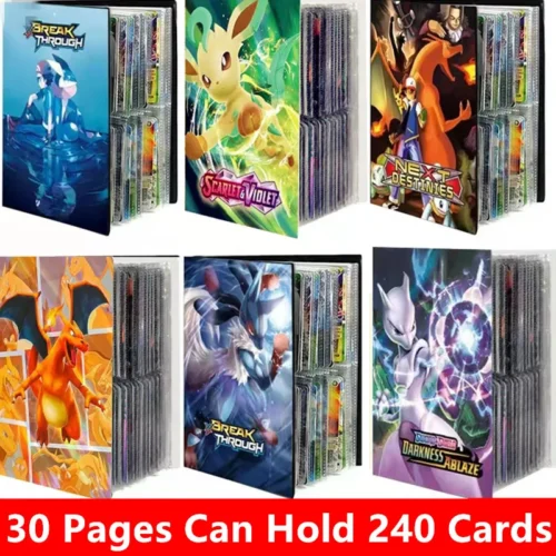 2024 Album Pokemon Cards Album Book Cartoon