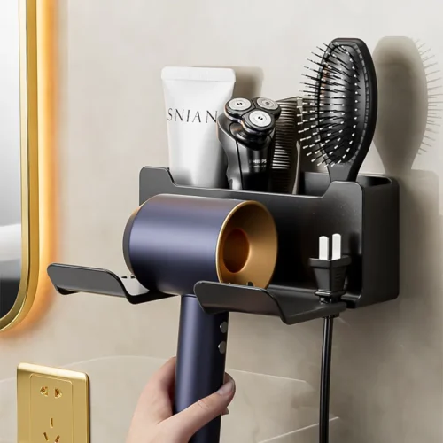 Wall Mounted Hair Product Organizer