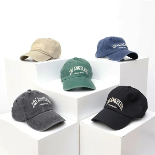 Cotton Baseball Cap for Men and Women Fashion Embroidery Hat