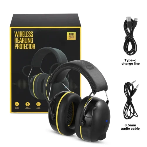 Bluetooth Hearing Protector Noise Reduction Ear Defenders