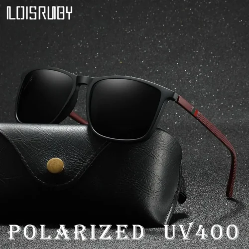 Luxury Square Vintage Polarized Cycling Sunglasses