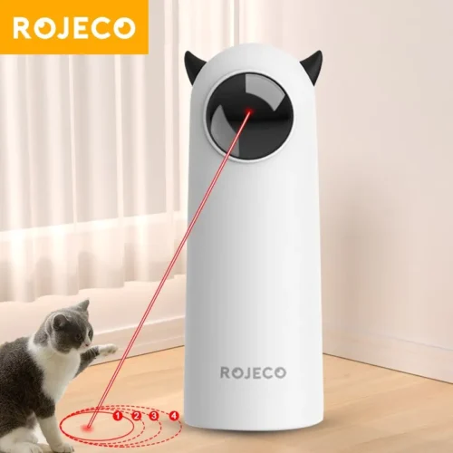 Automatic Cat Toys Interactive Teasing LED Laser