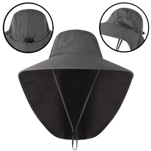 New Fishing Hat Strong fabric UPF 50 Waterproof
