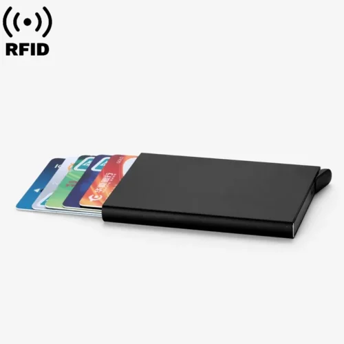 Rfid Smart Wallet Card Holder Metal Thin Slim