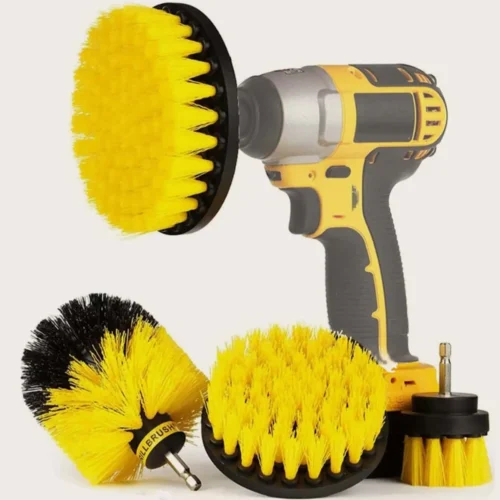 3Pcs/Set Cleaning Scrubber Brush Kit – DRILL ATTACHMENTS