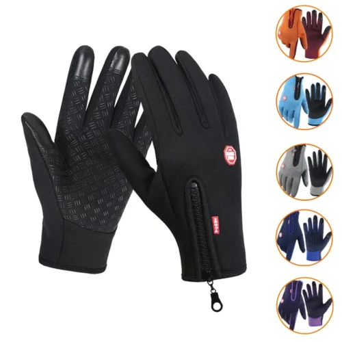 New Winter Gloves Men Women Touch Cold Waterproof Motorcycle Cycle Gloves