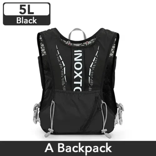 INOXTO-Lightweight Running Backpack Hydration Vest, Suitable for Bicycle Marathon Hiking, Ultra-light and Portable 5L