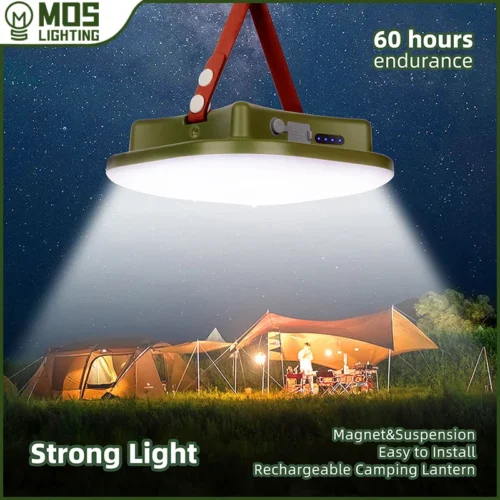 MOSLIGHTING Rechargeable Portable Outdoor Camping Lights