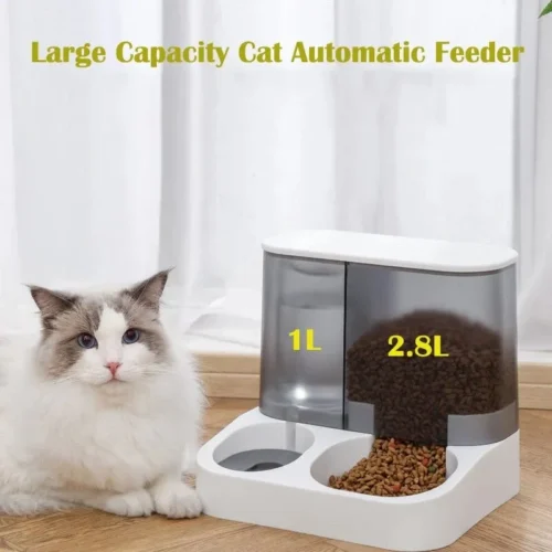 Large Capacity Automatic Food and Water Dispenser