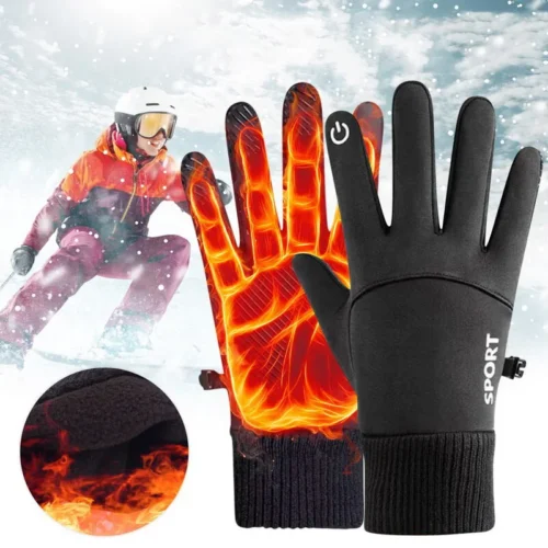 Warm Full Fingers Waterproof Wind proof Gloves
