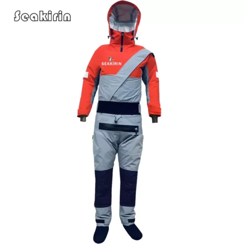Mens Overall Dry Suits Kayaking Breathable Swimming Paddling Canoeing, Fishing,Rafting Drysuit Vs Wetsuit In Cold Water For Sale