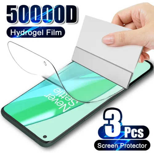 3Pcs Full Cover Curved Hydrogel Film For OnePlus Pro Accessories Not-Glass