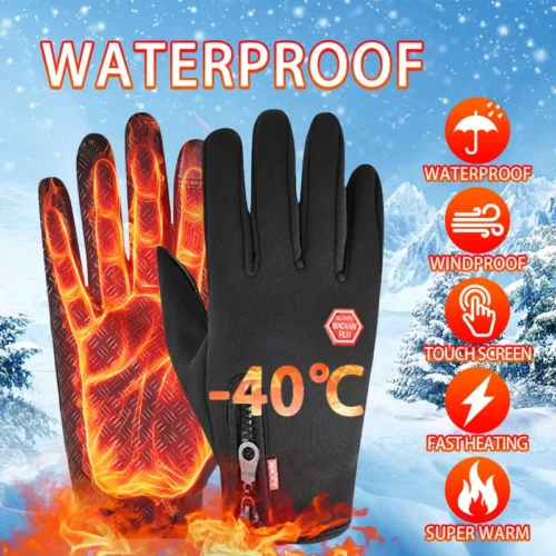 Touchscreen Fleece Warm Gloves