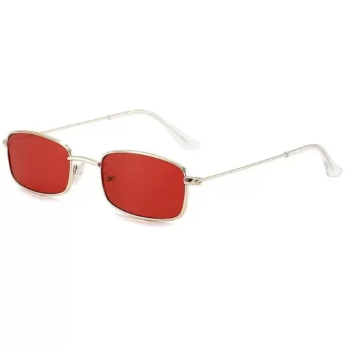 Candy Color Vintage Metal Cat Eye Sunglasses UV400 Female Summer Street Eyewear
