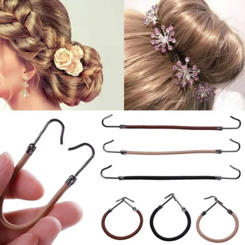 5 Pieces Trendy Double Hooks for Hair