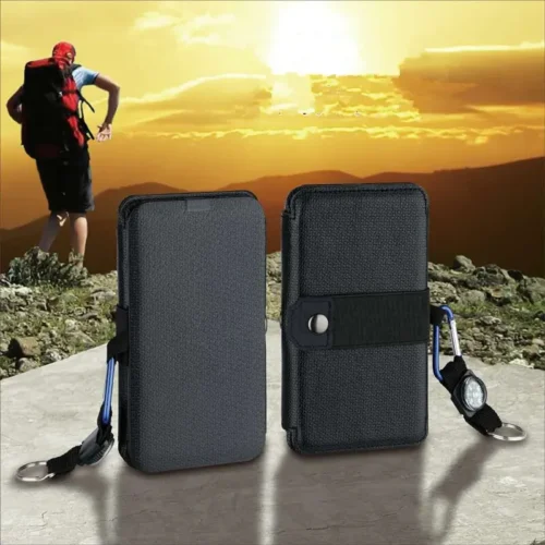 Outdoor Multifunctional Portable Solar Charging Panel Foldable 5V 1A USB Output Device Camping Tool High Power Output