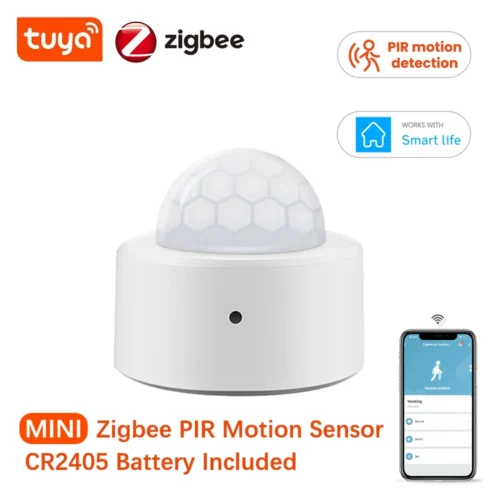 Tuya Zigbee Human Motion Sensor Smart Home Mini PIR Motion Sensor