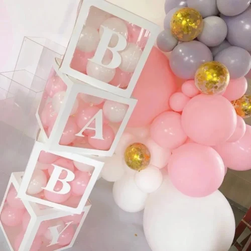 Baby Shower Decorative Party Balloon Box