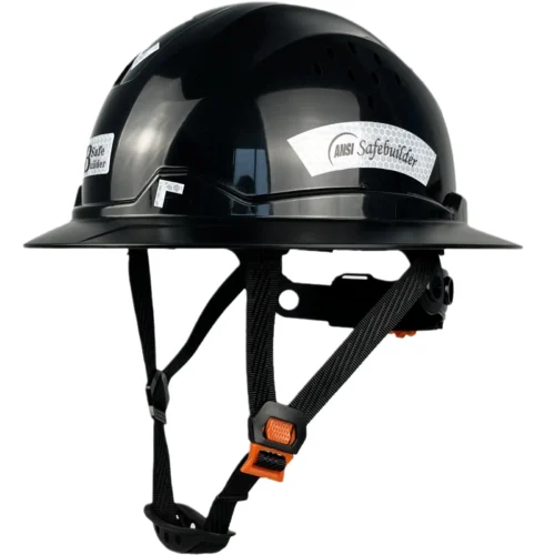Full Brim Hard Hat Breathable Safety Helmet