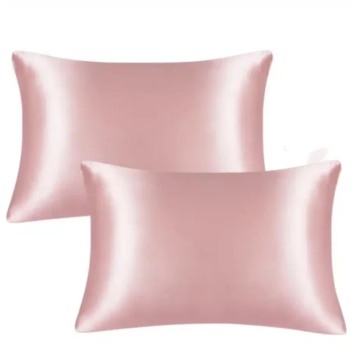 JuwenSilk silky stain pillowcase silky pillowcase natural silk pillowcase mulberry silk pillow case standard queen
