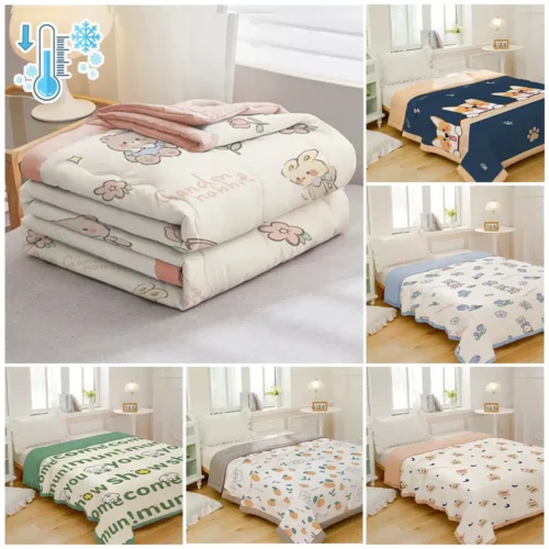 YanYangTian Summer Thin Quilt Comforter Soft Air conditioning Four-season Quilt/Duvet/Blanket Bed duvets 150 single bed quilt